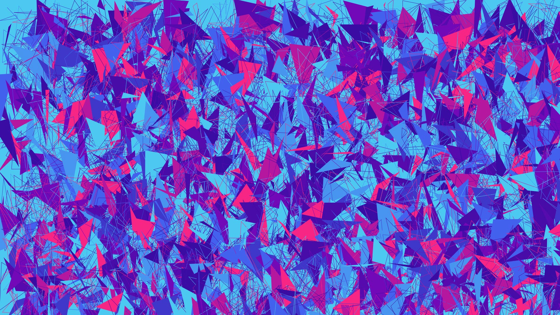 Experimenting with triangles.