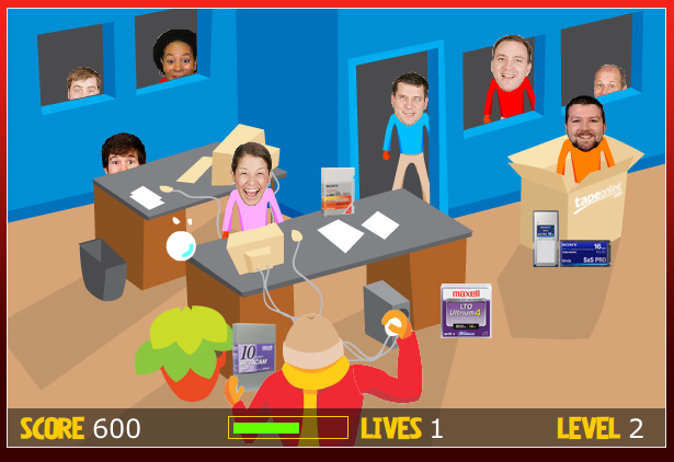 Snowball Fight game level 2